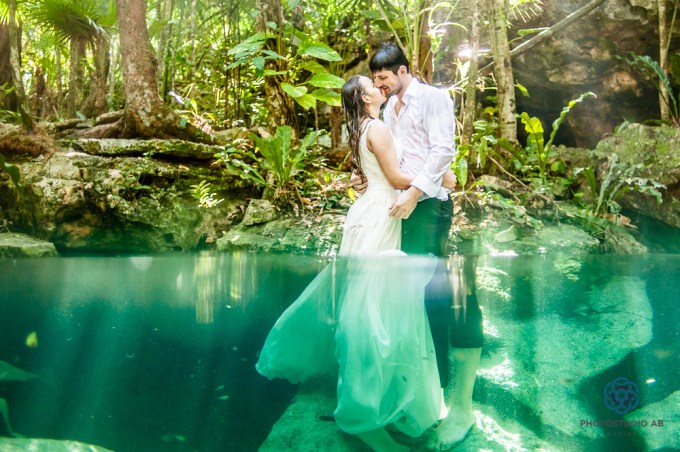 weddingtrashthedresscenote